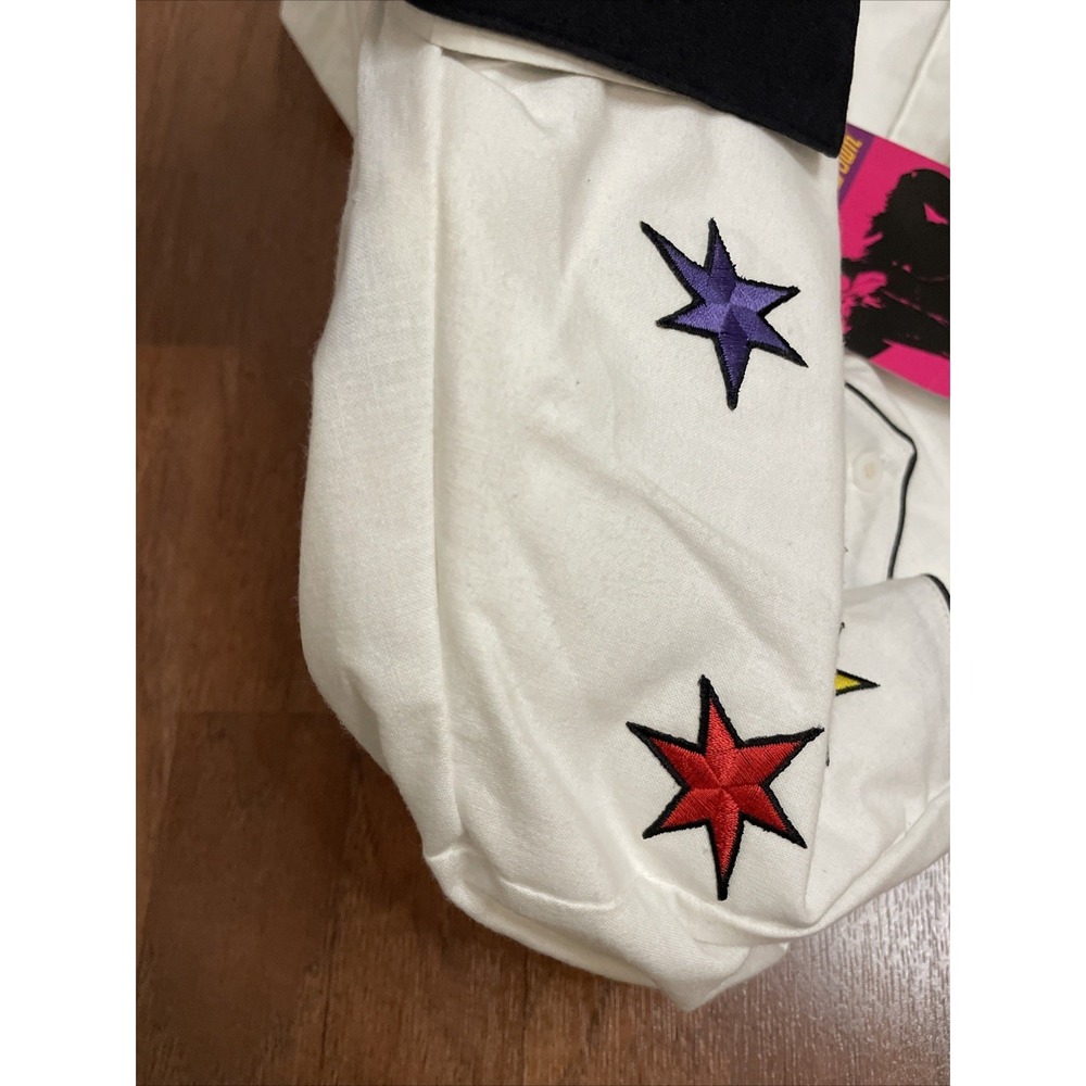 Vintage Panhandle Slim Western Shirt Embroidered Star Shoulder Pad Women's Small - Picture 11 of 12